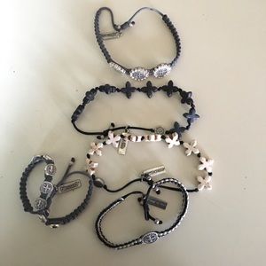 Lot of 5 My Saint my Hero Bracelets EUC PRICED AS MARKED